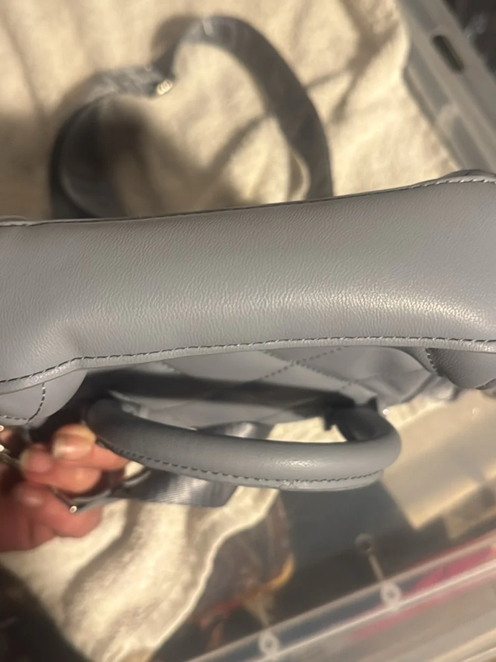 Steve Madden compact quilted